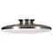 Afx Skye - LED Flush Mount - 15" - Satin Nickel Finish - White Acrylic SKYF15LAJD1SN - alternate 1